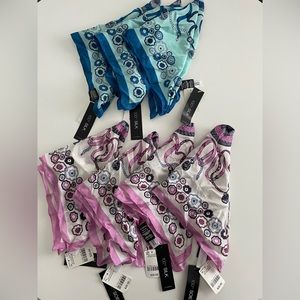 Le Chateau 100% silk scarves